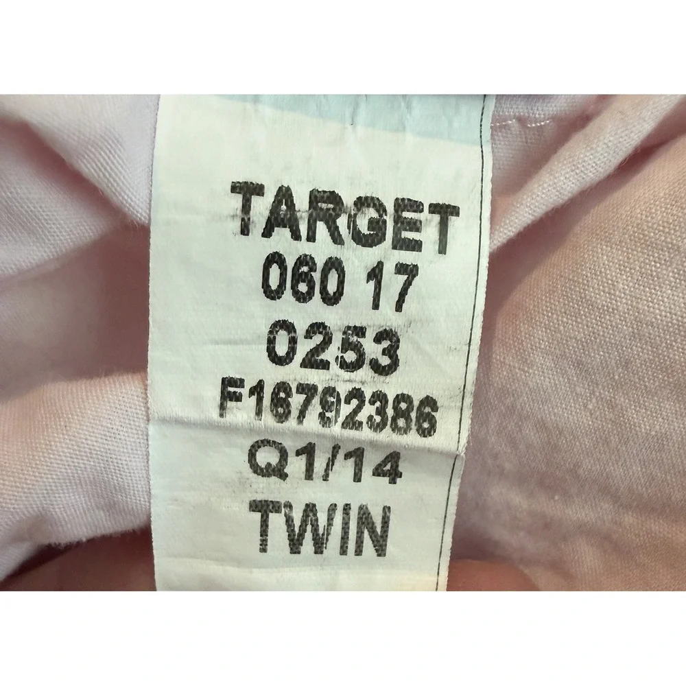 Simply Shabby Chic Twin‎ Duvet Cover Pink Cottagecore French Country Ruched